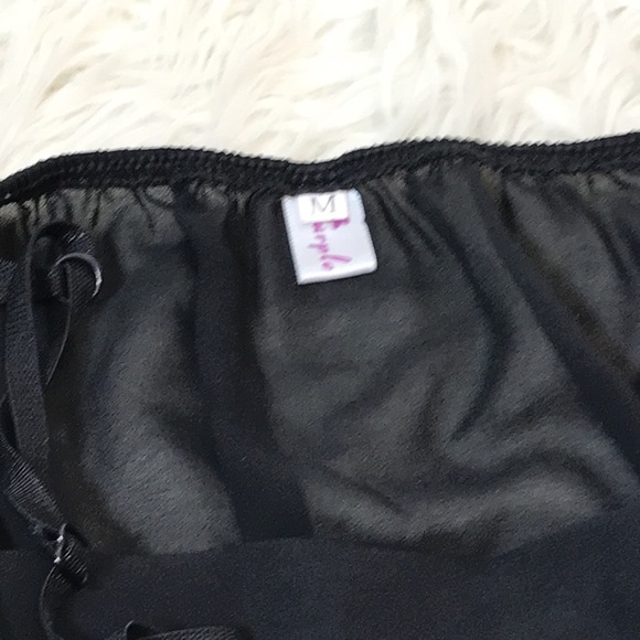 Black medium romper jumpsuit - Picture 4 of 4